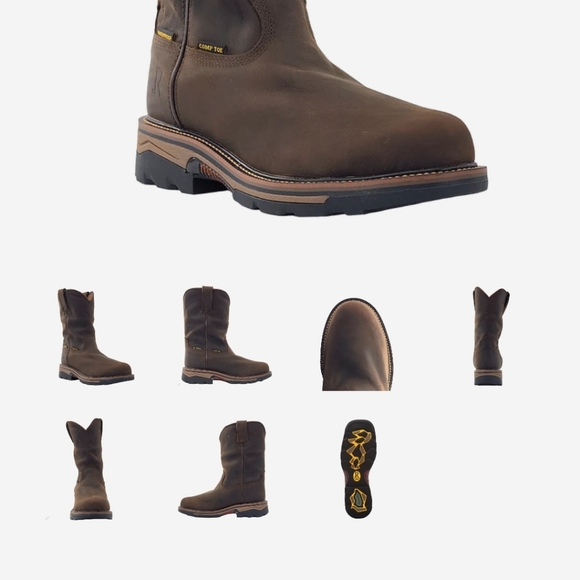 Mens sz 10 R. Watson boots - Picture 2 of 4